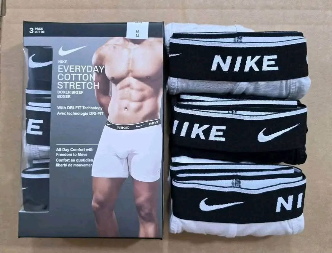 Nike Everyday Cotton Stretch Boxer – 3 PACK / LOT DE 3 - Image 3