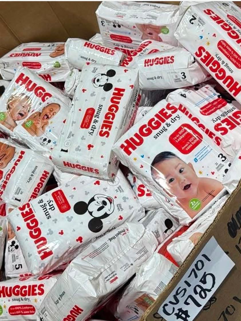 Huggies Snug & Dry Diapers Wholesale Pallet - Image 3