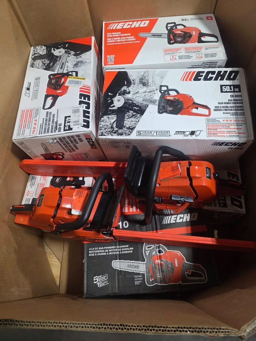 PURE ECHO CHAINSAW Wholesale Pallet - Image 2