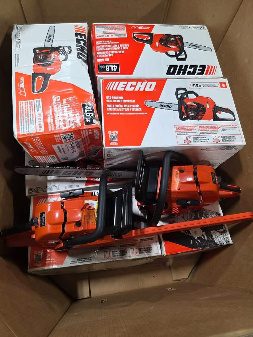 PURE ECHO CHAINSAW Wholesale Pallet