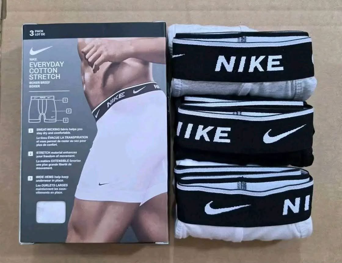 Nike Everyday Cotton Stretch Boxer – 3 PACK / LOT DE 3 - Image 4