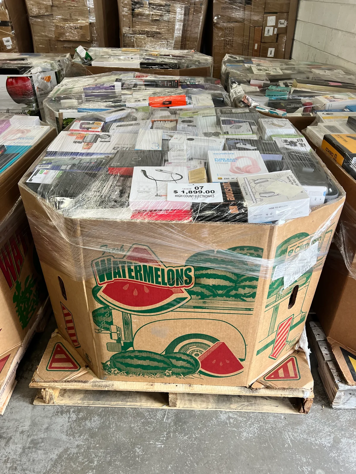High Count Electronics Pallet
